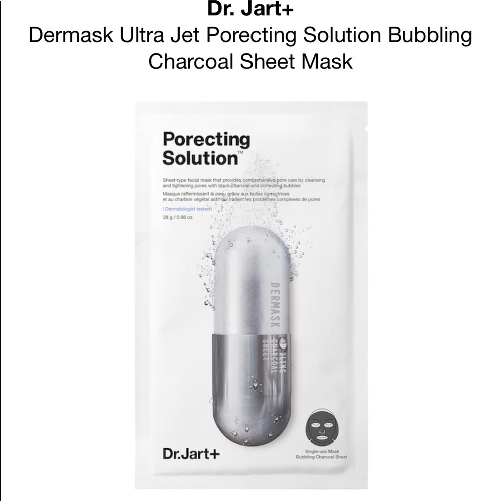 Dr. Jart+ Porecting Solution Charcoal Sheet Mask